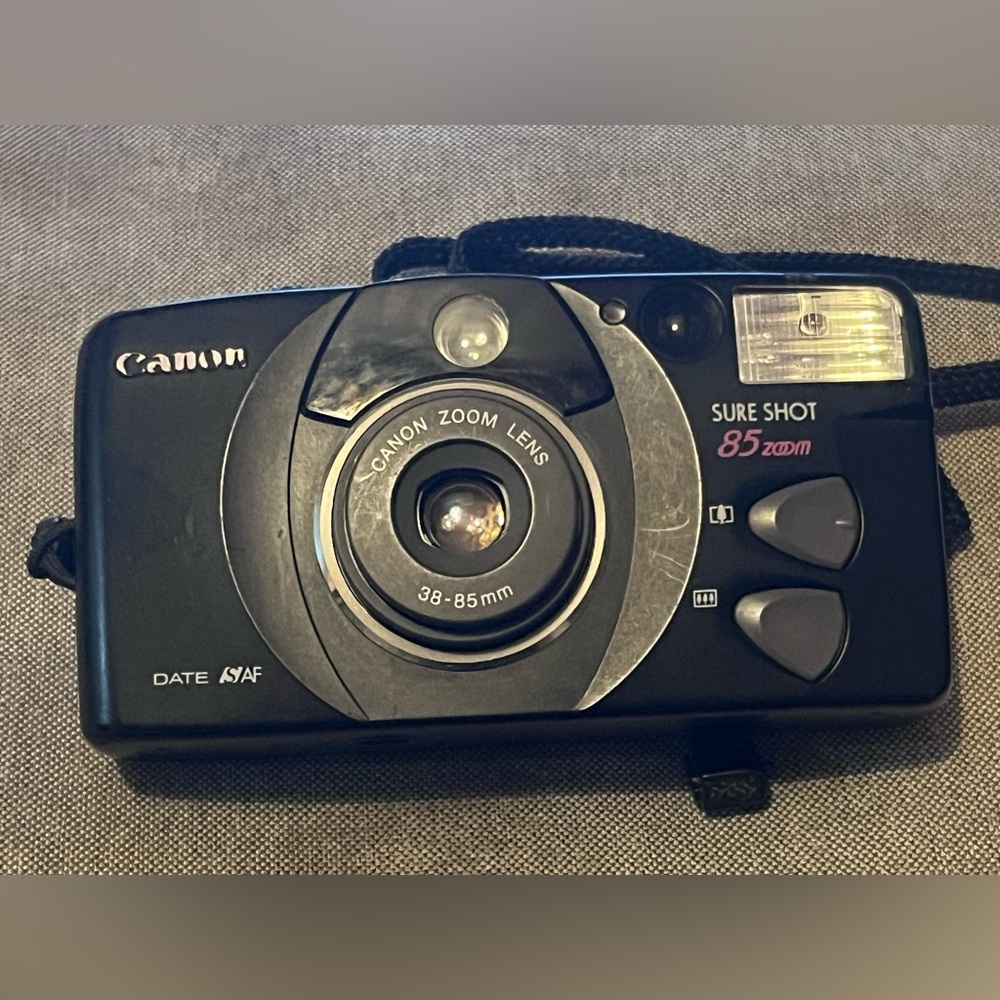 Canon Sure Shot 85mm Point and Shoot VINTAGE Camera